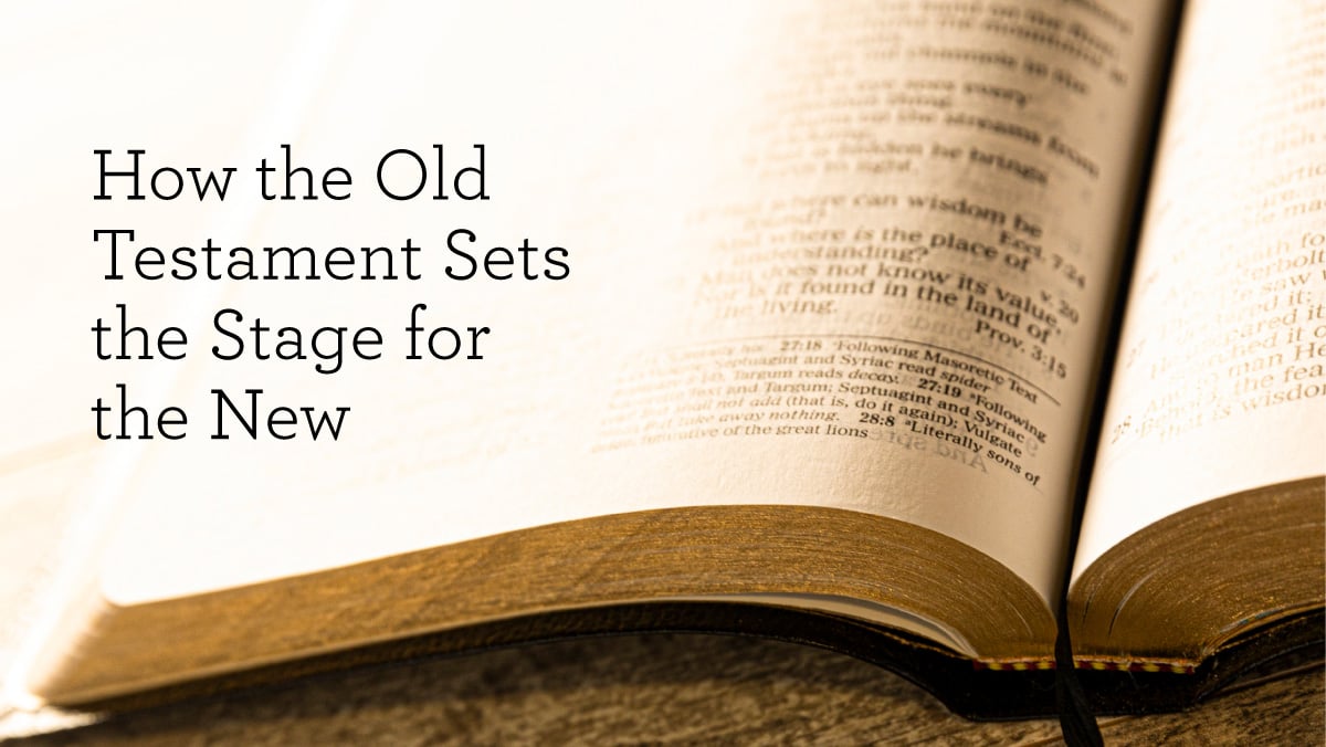 How The Old Testament Sets The Stage For The New